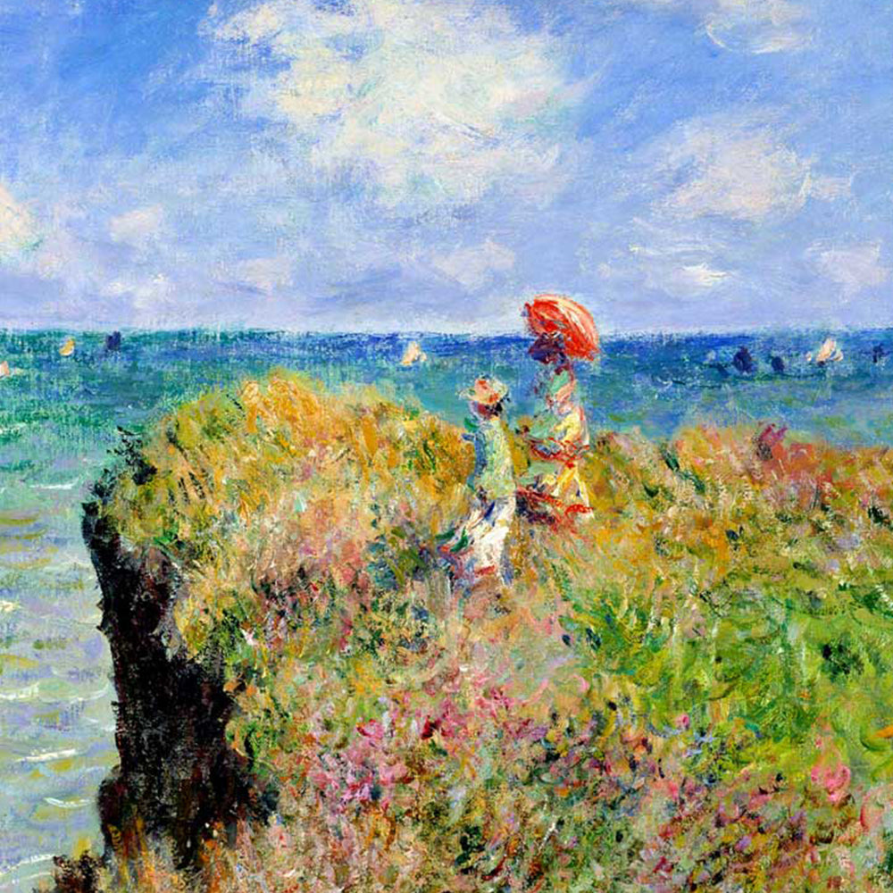 Claude Monet impressionists landscape Japanese Bridge oil painting handmade