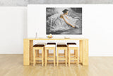 Ballerina wall art oil painting figure of a ballerina oil painting on canvas Horizontal