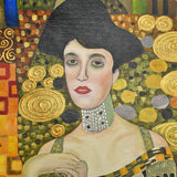 Framed Gustav Klimt or unframed, Woman in Gold, Adele Bloch Bauer 100% handmade oil painting