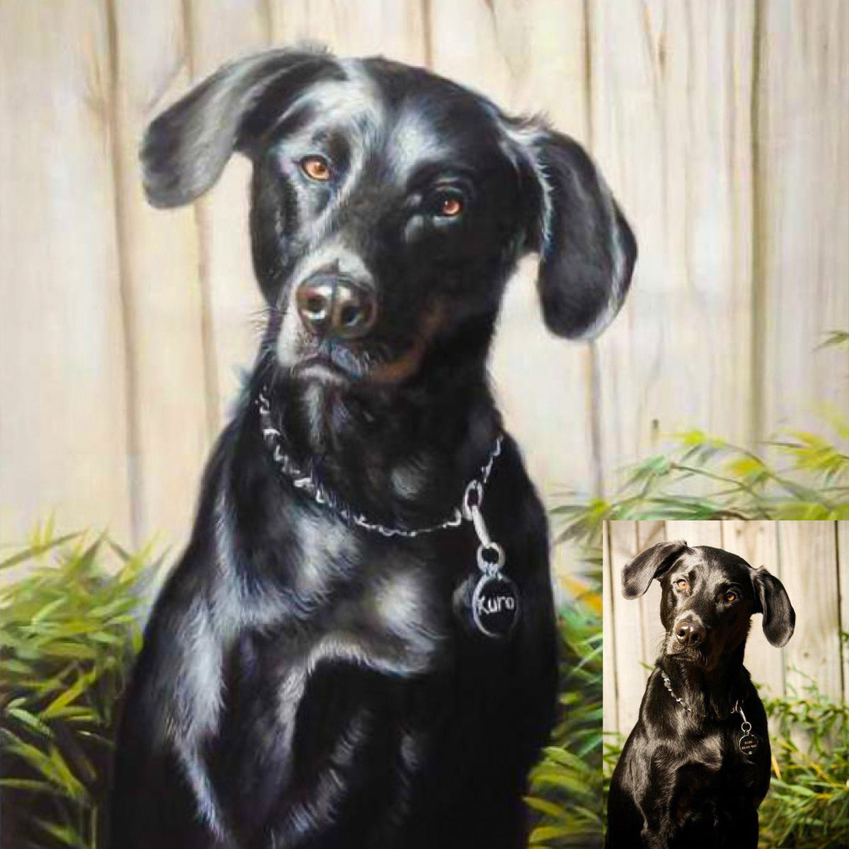 Artist painting of your pet | Custom house portrait | Small pet painting on a canvas |  Pet painting from photo